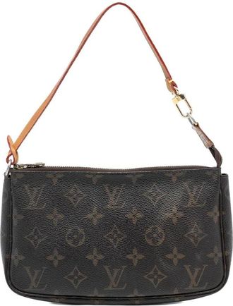 Louis Vuitton Pre-owned Mini Bags, female, Brown, Size: ONE SIZE Pre-owned Top Handle Bag