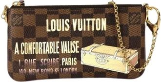 Louis Vuitton Pre-owned Clutches, female, Brown, Size: ONE SIZE Pre-owned Canvas louis-vuitton-bags
