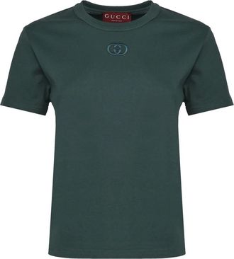 Gucci Tops, Dames, Groen, S, NEW 70S