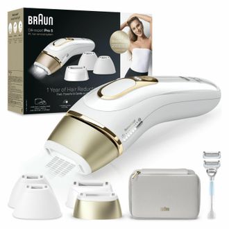 Braun Silk-expert Pro Pl5356 Luz Pulsada Intensa (ipl) Oro, Blanco