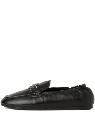 Karl Lagerfeld Marlee studs loafers - Black