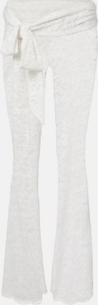 Bananhot Vecna sheer lace flared pants