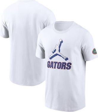 Jordan Brand Mens Jordan Brand White Florida Gators Primetime 2-Hit Swoosh T-Shirt at Nordstrom, Size Xx-Large