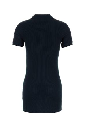 Gucci Womens Navy Blue Jersey Polo Dress Bluejapan Exterior: Polyester Cotton Abiti