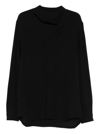 Rick Owens wool shirt - Black
