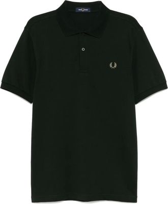 Fred Perry Polo con logo ricamato - Verde
