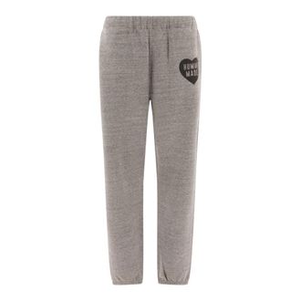 Human Made Sweatpants, male, Gray, XL, Grey Joggers Aw24