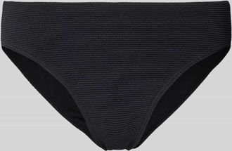 Jake*s Casual Bikini-Slip mit Strukturmuster in Black, Gr&ouml;&szlig;e XL