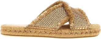 Jimmy Choo London Golden Aciel Sandals