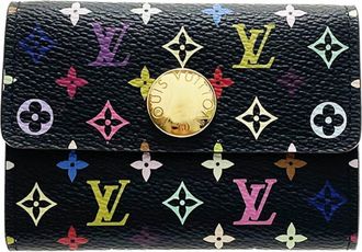 Louis Vuitton Monogram Multicolore Black Noir Monogram Multicolore Coin Purse/Coin Case (Pre-Owned)