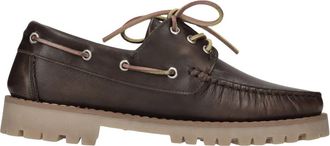 Marechiaro 1962 Barca Micro Bufalonero Ai 26 - Heren - Bootschoenen - Bruin - 42 EU - Leer - Schoenen