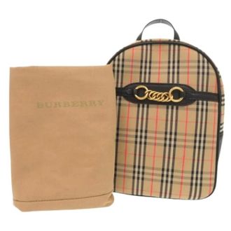 Burberry Zaino Pre-owned - - Pre-owned - Donna - Beige - ONE SIZE