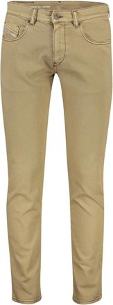 Diesel Heren, Broeken, Beige, Maat: W29 L32 Katoen