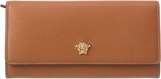 Versace Medusa Leather Continental Wallet