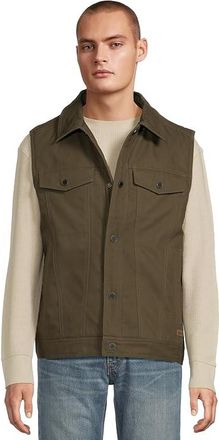 Ariat Canvas Rancher Vest Mens Jacket Desert Sand : SM, Cotton