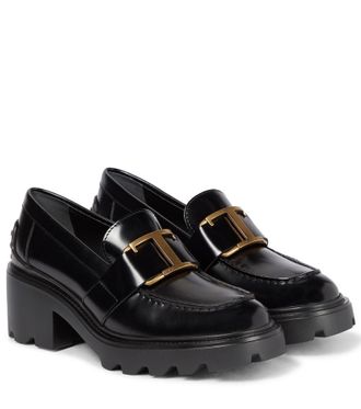 Tod's Mocassini in pelle con platform