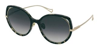 Nina Ricci SNR362 03KU Womens Sunglasses Tortoiseshell Size 57