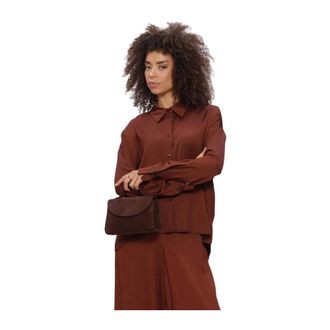 Drykorn Cloelia Blouse - Dames - Blouses & Shirts - Bruin - Maat: M