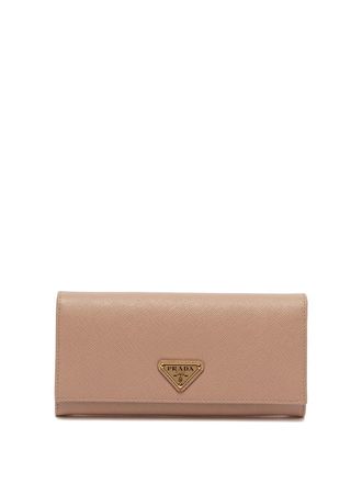 Prada Large Saffiano Leather Wallet
