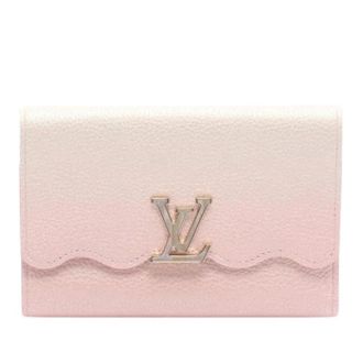 Louis Vuitton Pre-owned Wallets, female, Pink, Size: ONE SIZE Pre-owned Wavy Flap Wallet
