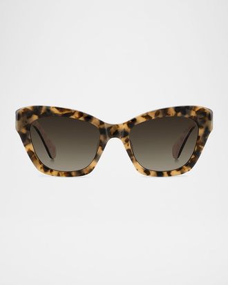 Kate Spade New York daina cat-eye acetate sunglasses