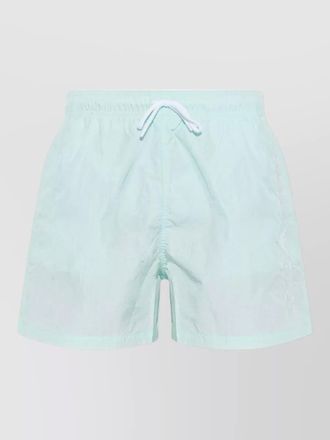 Emporio Armani swim shorts drawstring waist elastic logo side