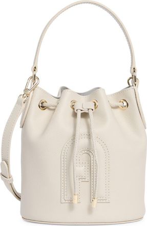 Furla Clio Mini Drawstring Bucket Bag in Perla E at Nordstrom Rack