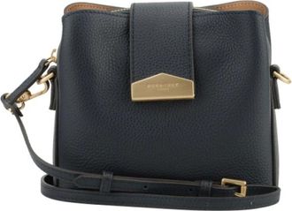 Pourchet Tassen, Dames, Blauw, ONE Size, Leer, Petit Trotteur