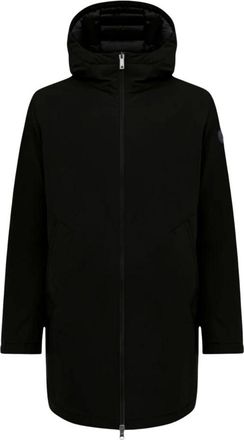 Colmar Lange Donsjas - Heren - Outdoorjassen - Zwart - M - Polyester - Fitness