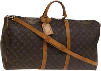 Louis Vuitton Pre-owned Weekend Bags, female, Brown, Size: ONE SIZE Pre-owned Canvas louis-vuitton-bags