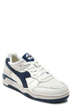 Diadora B560 Used Sneaker in White/Majolica Blue at Nordstrom Rack, Size 12