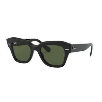 Ray-Ban Authentieke State Street bril- premium kwaliteit! - unisex - Zonnebrillen - Zwart - 49 MM - Accessoires
