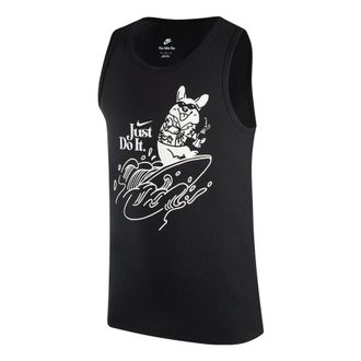 Nike graphic printed tank top Black FV1280-010