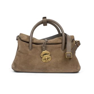 Zanellato Tassen, Dames, Groen, ONE Size, Leer, Dotta Jones S