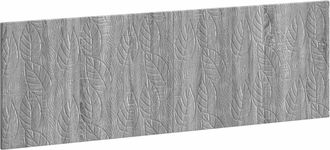 vidaXL Cabecero Montada En La Pared Delft Sonoma Gris Vidaxl