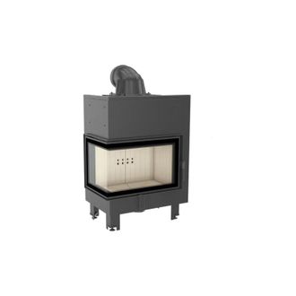 Kratki Kratki - Bricosol Chimenea De Le&ntilde;a De Acero Mbm Izquierda 10 Kw &Oslash; 200