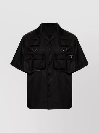 Prada nylon short sleeves shirt