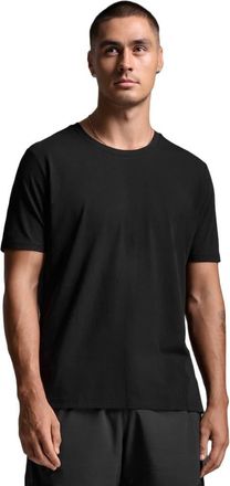 2XU Motion Cotton Flex Tee in Black/black at Nordstrom, Size Xx-Large