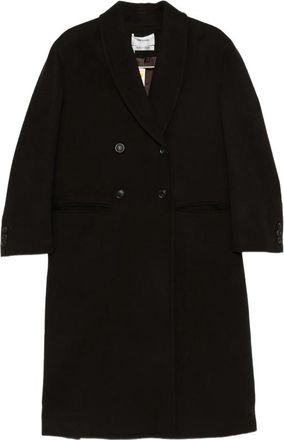 Low Classic Double-breasted Shawl-collar Coat
