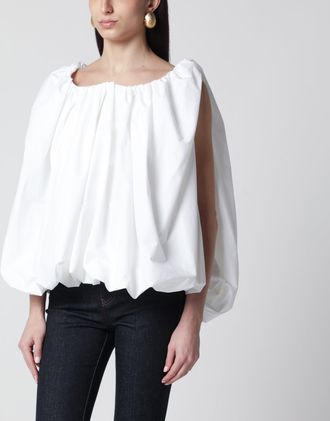 Jacquemus Lavande top in white cotton