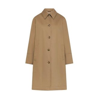 Seventy Abrigo Largo Monopetto - Coats - Mujer - Marr&oacute;n - M