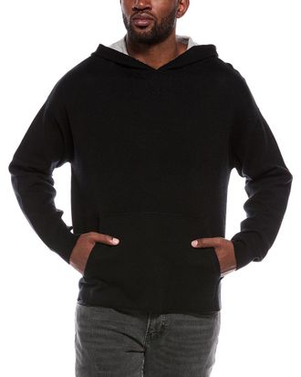 ATM Anthony Thomas Melillo Plaited Oversized Cashmere Hoodie