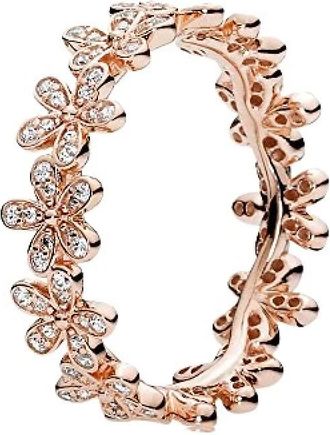 Pandora Sprankelende Bandring - Dames - Ringen - Roze - ONE Size - Accessoires