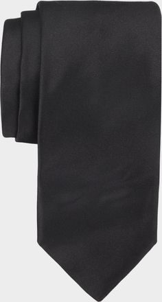 Canali Men & apos;s Solid Silk Tie