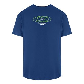 Plein Sport Korte Mouwen T-shirt in Donkerblauw