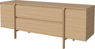 Bolia Daia Sideboard mit Schubladen, 180 cm, Eiche ge&ouml;lt