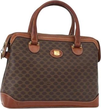 Celine Pre-owned Handbags, female, Brown, Size: ONE SIZE Pre-owned Canvas Handbag
