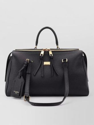 Dolce & Gabbana vittoria leather travel handbag top handle