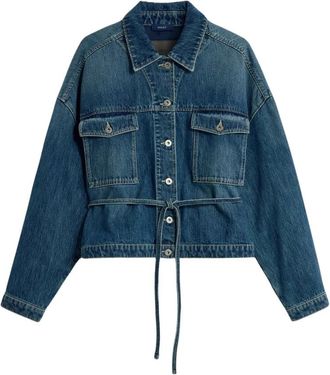 SOEUR Lys Denim Jacket - Dames - Spijkerjassen - Blauw - XS - Denim - Jassen