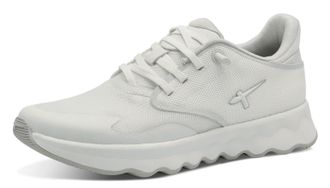 Tamaris Slip-On Sneaker TAMARIS Nowana, Damen, Gr. 36, weiss (wei&szlig;), Lederimitat, Synthetik, Textil, unifarben, Schuhe Slip-On Sneaker, Freizeitschuh, Halbsch